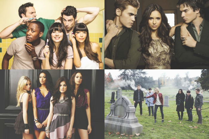 My Favorite Netflix Series - Once Upon A Time, Pretty Little Liars, New Girl & The Vampire Diaries